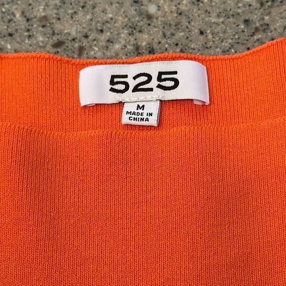 525 Eva Square Neck In Tiger Lily - Picture 2 of 8